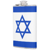 Vlag van Israël Heupfles (Links)
