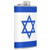 Vlag van Israël Heupfles (Rechts)