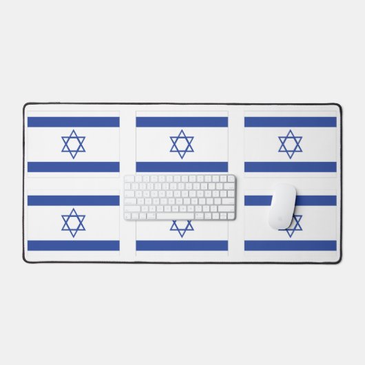 Vlag van Israël Joods Bureaumat (Keyboard & Muis)