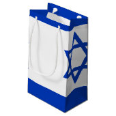 Vlag van Israël Klein Cadeauzakje (Achterkant Gekanteld)