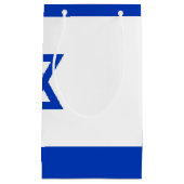 Vlag van Israël Klein Cadeauzakje (Voorkant)
