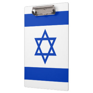 Vlag van Israël Klembord