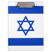 Vlag van Israël Klembord (Voorkant)