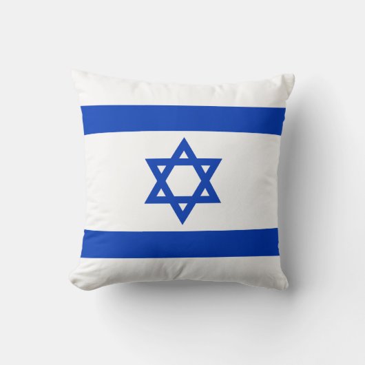 Vlag van Israël Kussen (Voorkant)