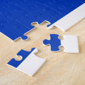 Vlag van Israël Legpuzzel (Zijkant)