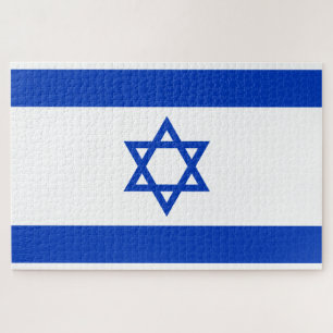 Vlag van Israël Legpuzzel