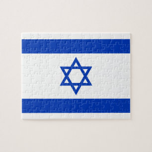 Vlag van Israël Legpuzzel