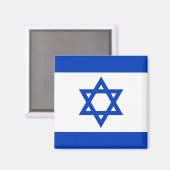 Vlag van Israël Magneet (Voorkant / Achterkant)