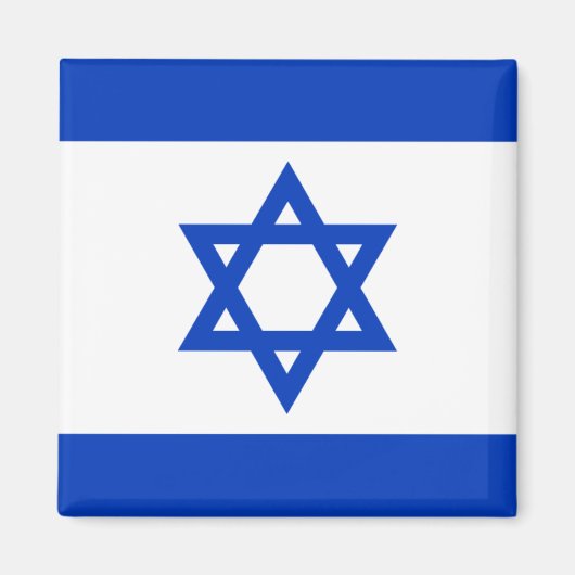 Vlag van Israël Magneet (Voorkant)