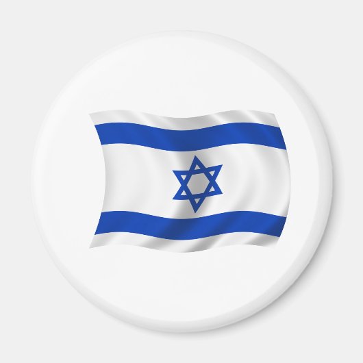 Vlag van Israël Magneet (Voorkant)