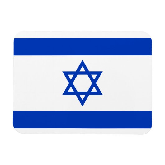 Vlag van Israël Magneet (Horizontaal)