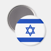 Vlag van Israël Magneet (Voorkant / Achterkant)