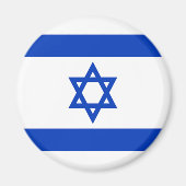 Vlag van Israël Magneet (Voorkant)