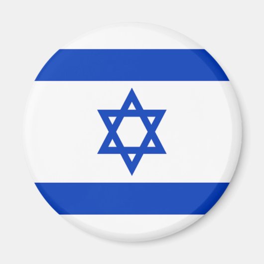Vlag van Israël Magneet (Voorkant)