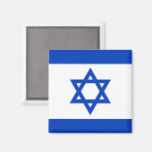 Vlag van Israël Magneet (Voorkant / Achterkant)