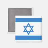 Vlag van Israël Magneet (Voorkant / Achterkant)