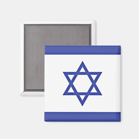 Vlag van Israël Magneet (Voorkant / Achterkant)