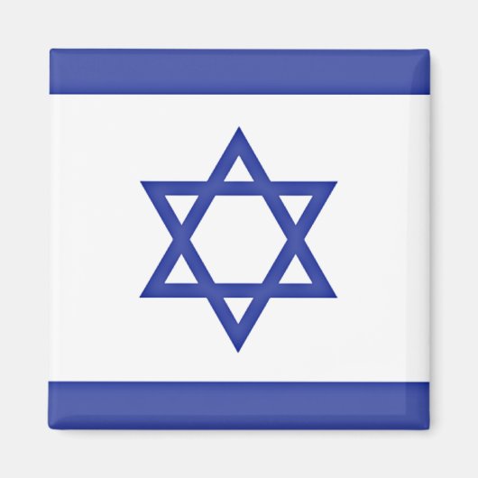 Vlag van Israël Magneet (Voorkant)