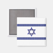 Vlag van Israël Magneet (Voorkant / Achterkant)