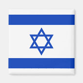 Vlag van Israël Magneet (Voorkant)