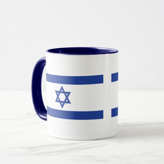 Vlag van Israël Mok (Voorkant links)