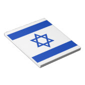 Vlag van Israël Notitieblok (Schuin)