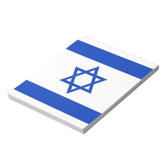 Vlag van Israël Notitieblok (Linkerzijde)