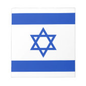 Vlag van Israël Notitieblok (Voorkant)