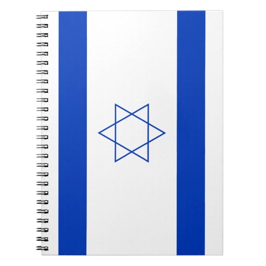 Vlag van Israël Notitieboek (Voorkant)