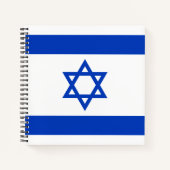 Vlag van Israël Notitieboek (Voorkant)