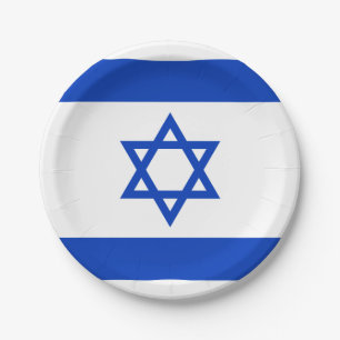 Vlag van Israël Papieren Bordje