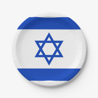 Vlag van Israël Papieren Bordje