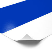 Vlag van Israël Perfect Poster (Hoek)