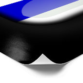 Vlag van Israël Perfect Poster (Hoek)