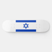 Vlag van Israël Persoonlijk Skateboard (Horizontaal)