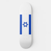 Vlag van Israël Persoonlijk Skateboard (Voorkant)