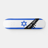 Vlag van Israël Persoonlijk Skateboard (Horizontaal)