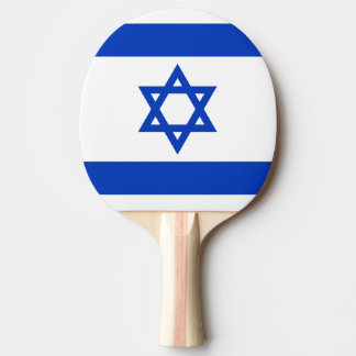 Vlag van Israel Ping Pong Paddle Tafeltennisbatje