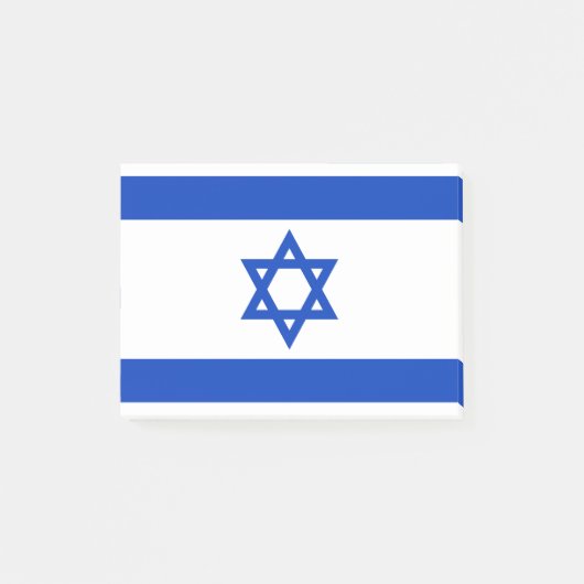 Vlag van Israël-Post-it® notes (Voorkant)
