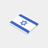 Vlag van Israël-Post-it® notes (Schuin)