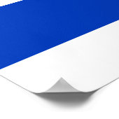 Vlag van Israël Poster (Hoek)