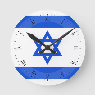 Vlag van Israël Ronde Klok