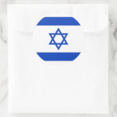 Vlag van Israël Ronde Sticker (Tas)