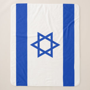 Vlag van Israël Sherpa Deken