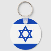 Vlag van Israël Sleutelhanger (Achterkant)