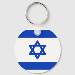 Vlag van Israël Sleutelhanger