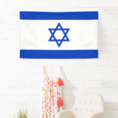 Vlag van Israël Spandoek (Insitu)