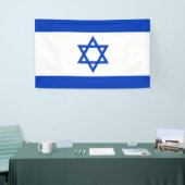 Vlag van Israël Spandoek (Beurs)