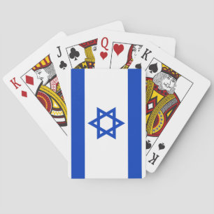 Vlag van Israël Star David David מ דגדוD Pokerkaarten