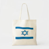 Vlag van Israël Ster van David Tote Bag (Voorkant)